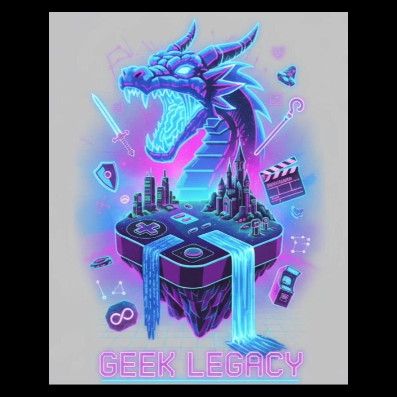 Neon Dragon on Retro Console
