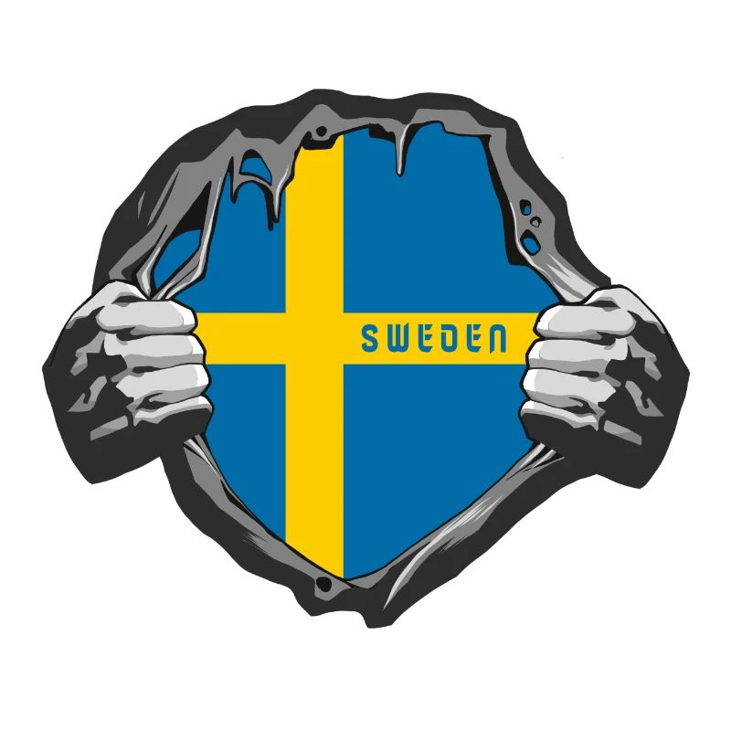Drapeaux de la Suède