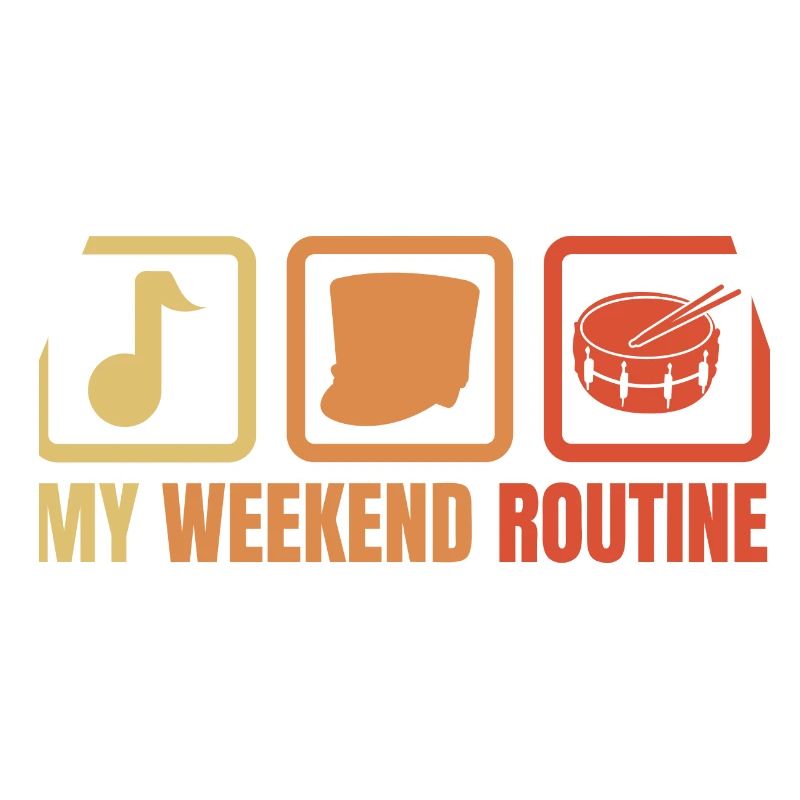 Funny Drummer Weekend