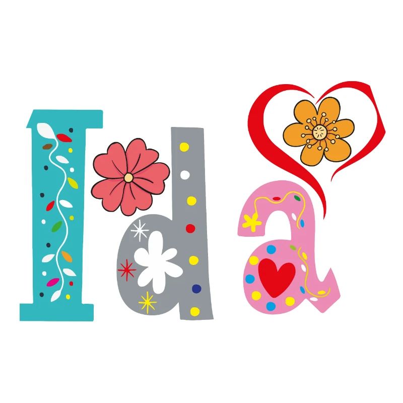 Personalized Ida Name
