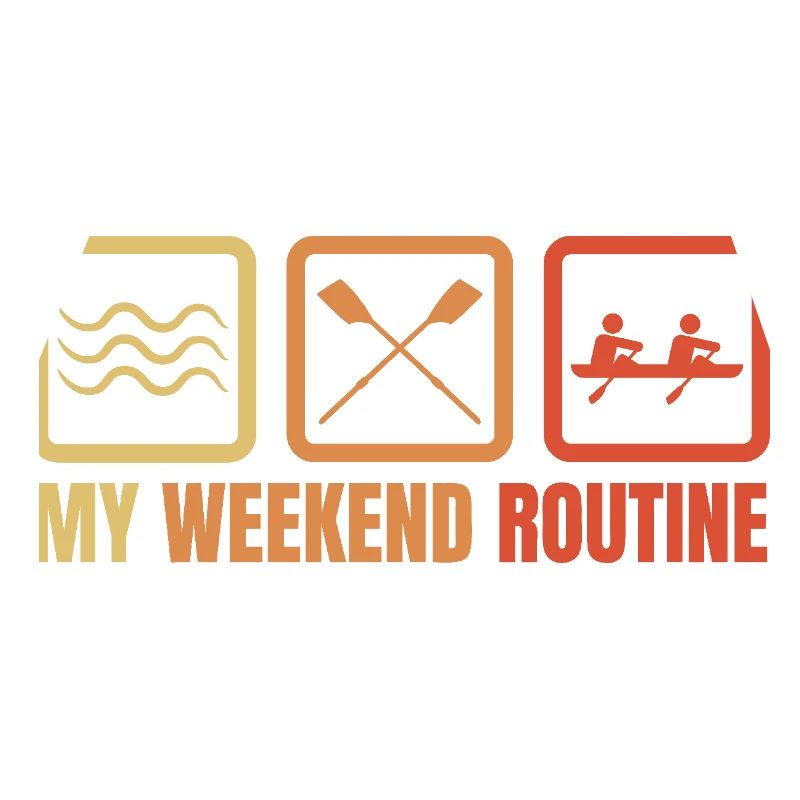 Ruderer Wochenendroutine