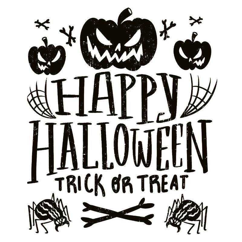 Fröhliches Halloween-Süßes oder Saures