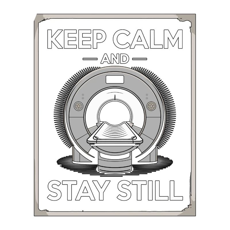 MRI Tech Keep Calm And Stay Rad Tech MRI Imaging