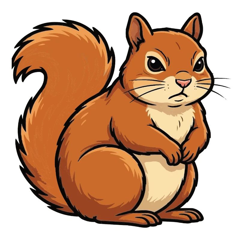 Squirrel Squirrel Squirrel Lover Rodent