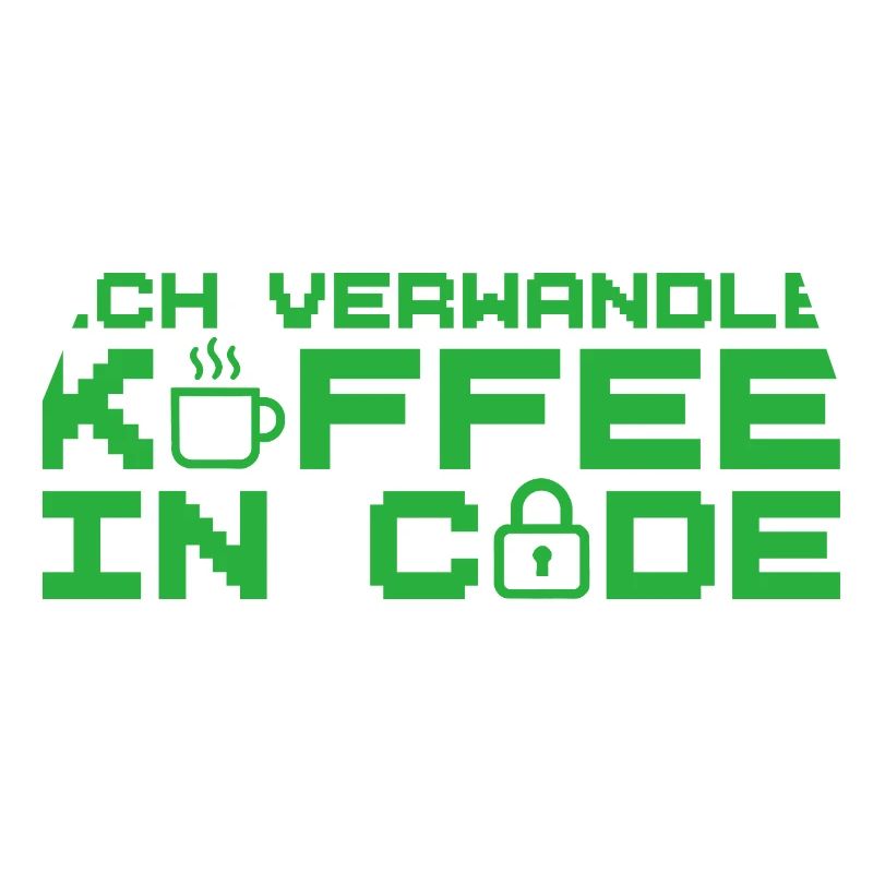 Informatik Verwandle Kaffee in Code Programmierer