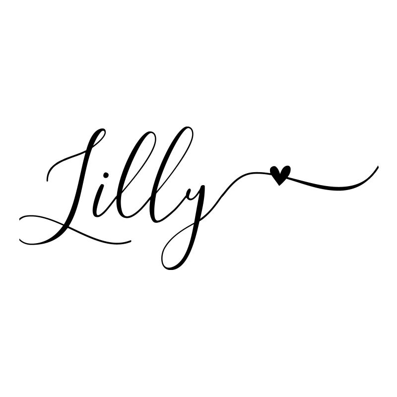 Lilly Name First Name Decorative