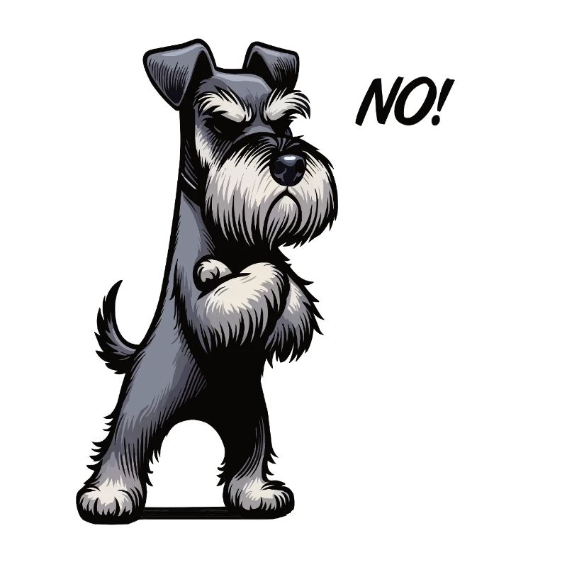 Pas de Schnauzer Schnauzer géant Propriétaire de Schnauzer