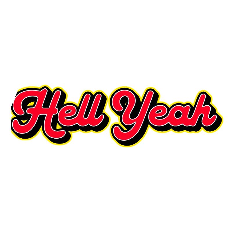 Hell yes 3D Retro Script