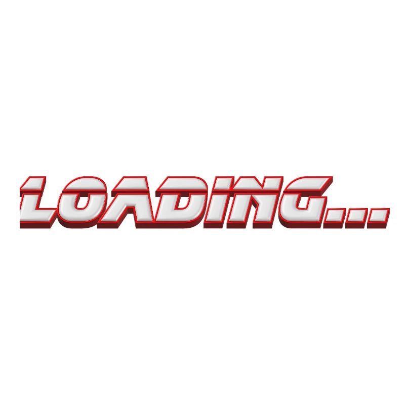 LOADING... – 3D Gamer Typography for Nerds & Gamers