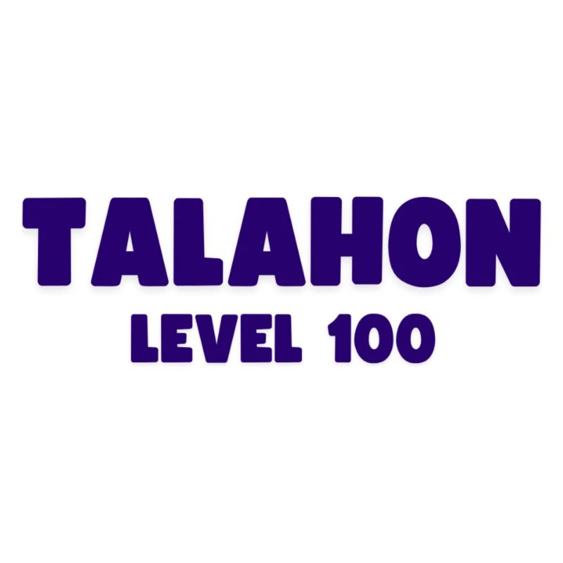 TALAHON Level 100, ein echter Talahon Nachweis