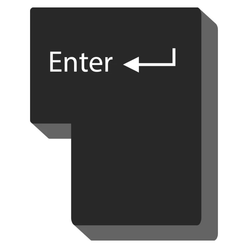 Enter button computer gift idea
