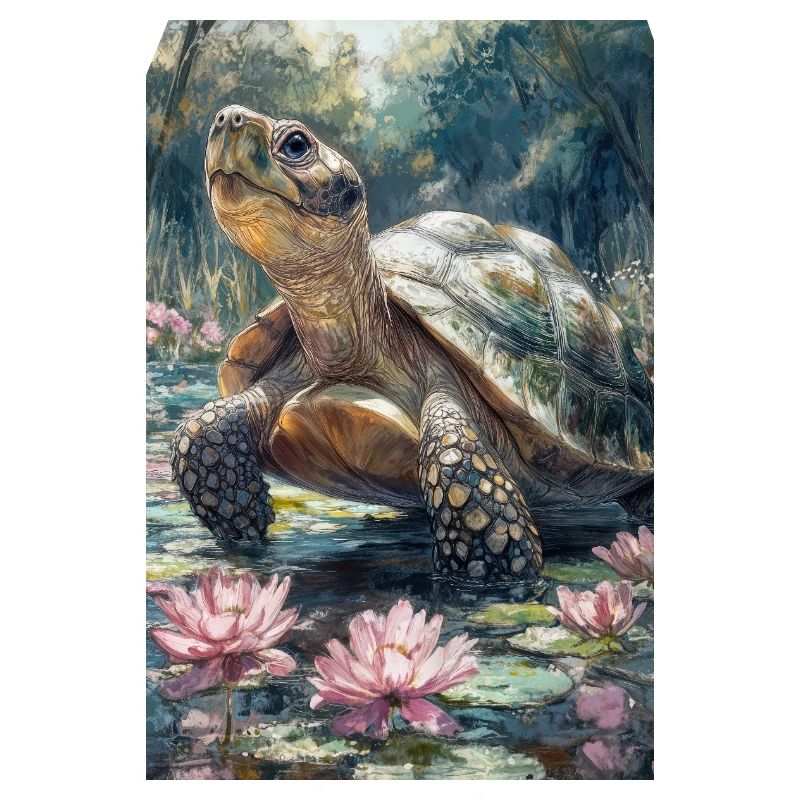 Illustration einer Schildkröte