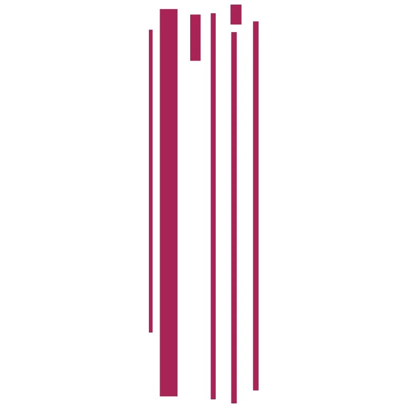 Vertical Stripe Pattern / Vector
