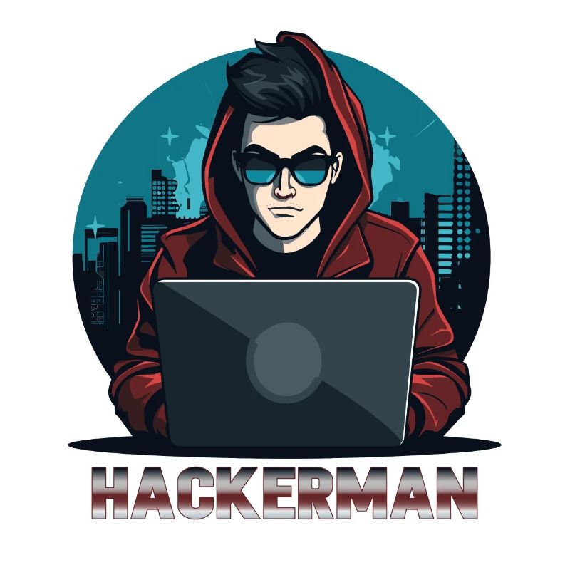 Cool Hacker Coding IT Specialist Hackerman