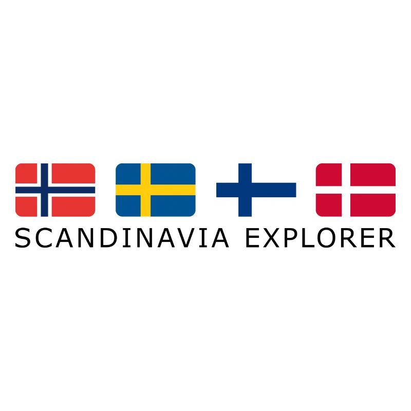 SCANDINAVIA EXPLORER black-lettered