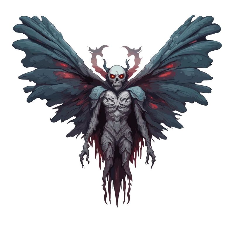 Mothman / Moth / Insect / Mythical Creature / Flutter