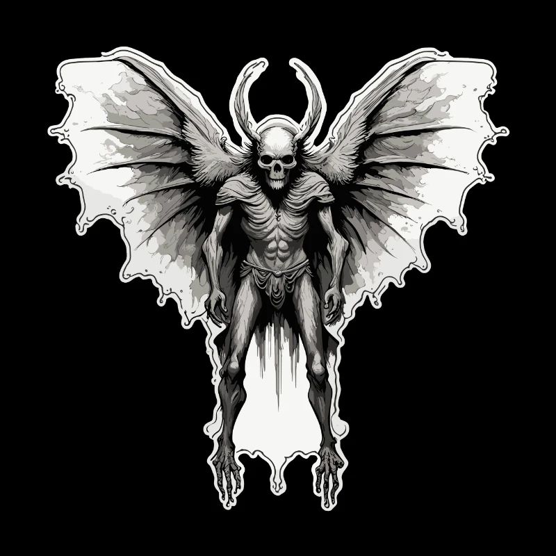 Mothman / Moth / Insect / Mythical Creature / Flutter