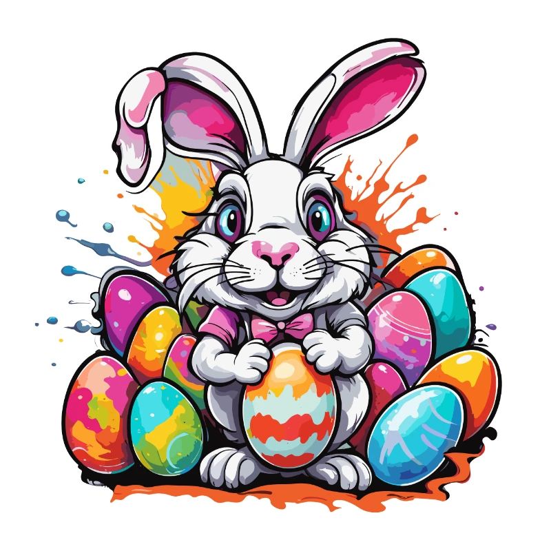 Easter Bunny / Easter / Eggs / Holidays / Easter