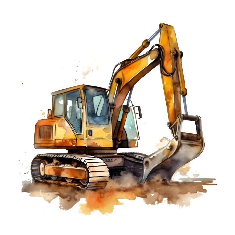 Construction excavator
