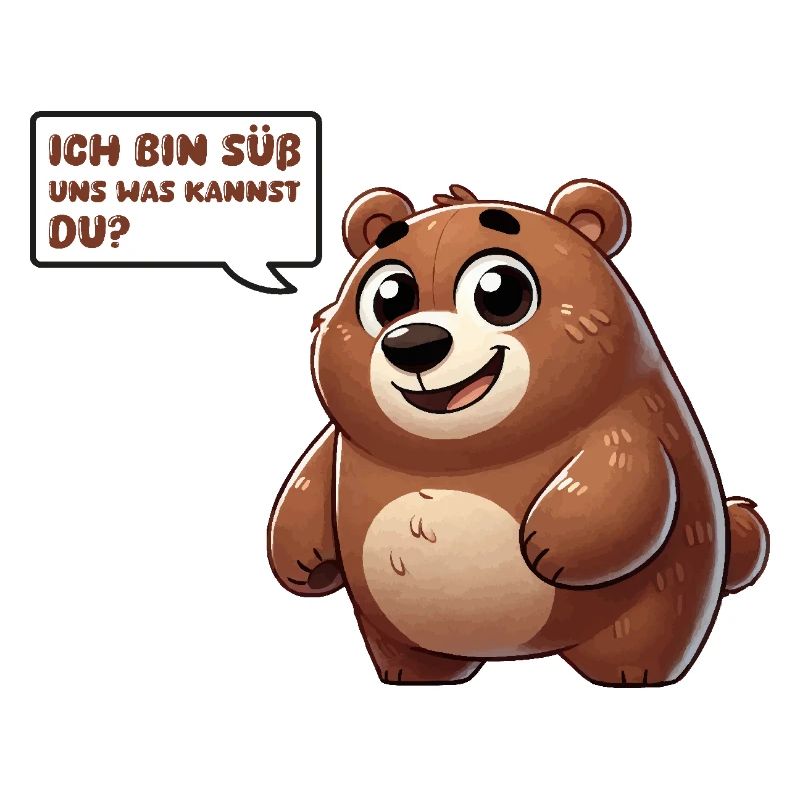 bär comic süß