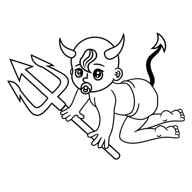 evil devil demon hell devil satan crawling pacifie