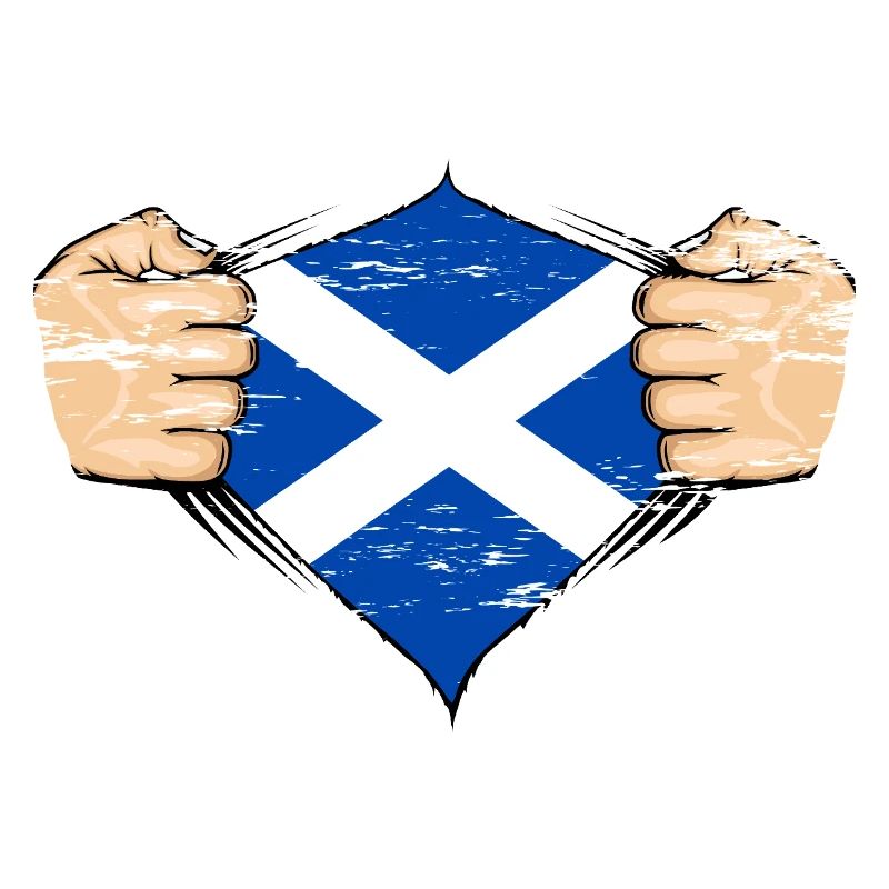 Drapeau de l’Écosse utilisé