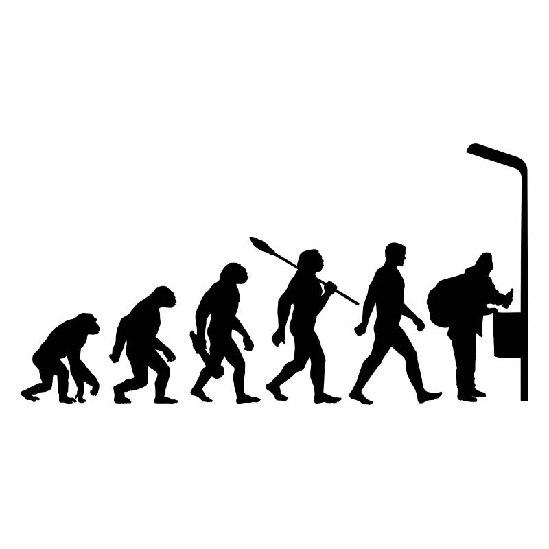 Evolution - Collecting Bottles - Poverty