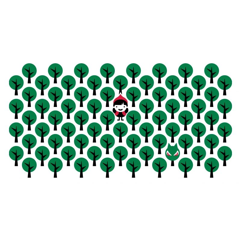 Fairytale - Rotkaeppchen - Märchen - Wolf - Quer