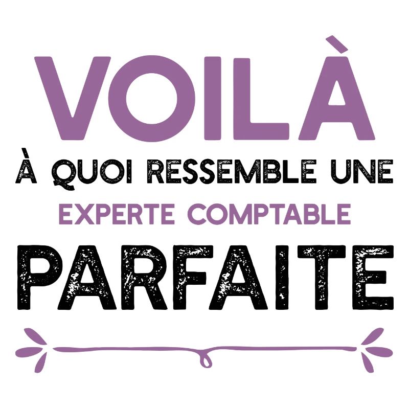 Une Experte comptable parfaite cadeau