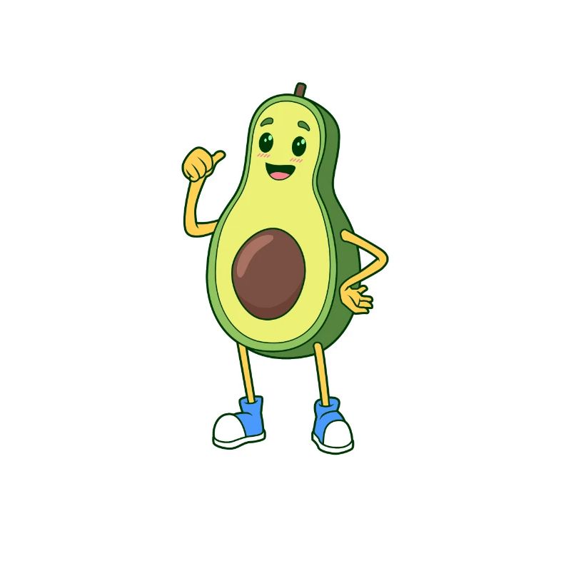 Comic Avocado