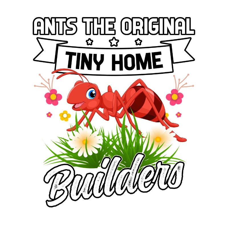 Les fourmis, les premiers constructeurs de petites maisons