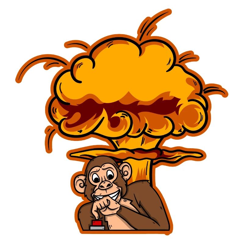 Monkey On The Button