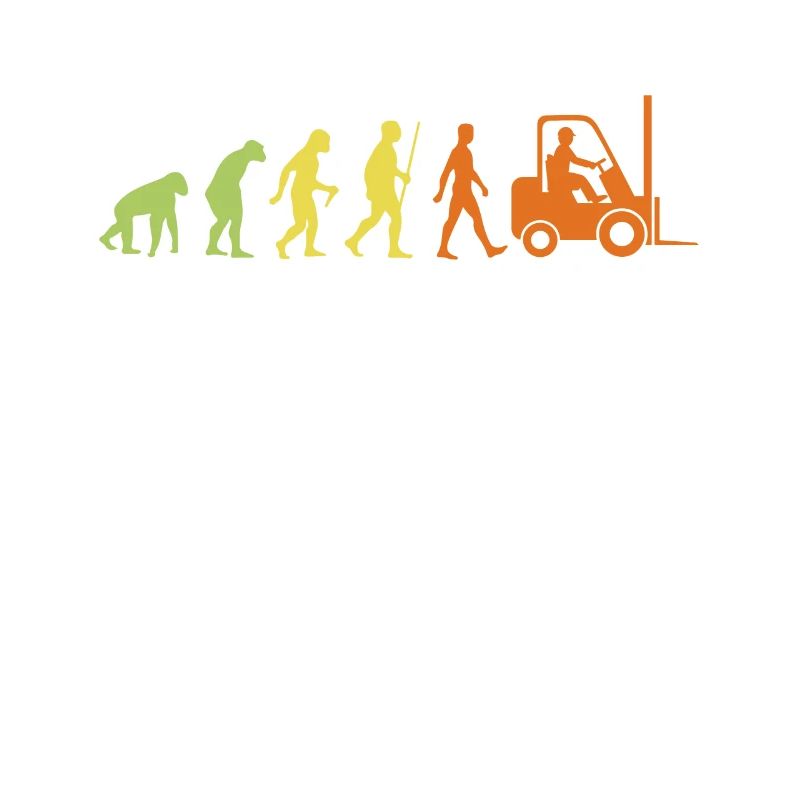 Evolution zur Gabelstapler-Arbeitskraft