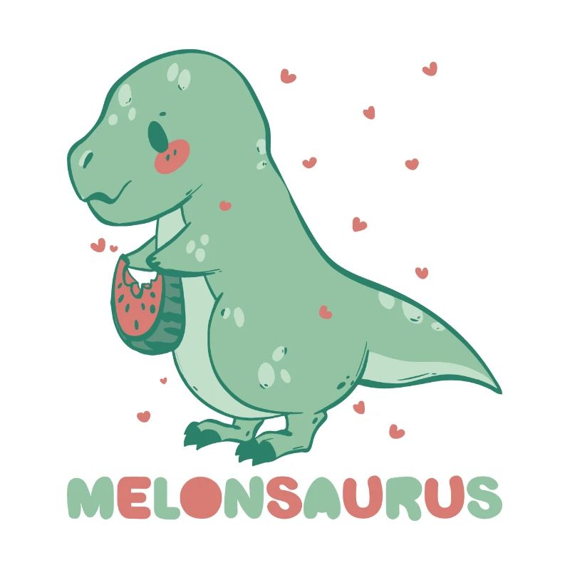 Pastèque pastèque végétarienne T Rex