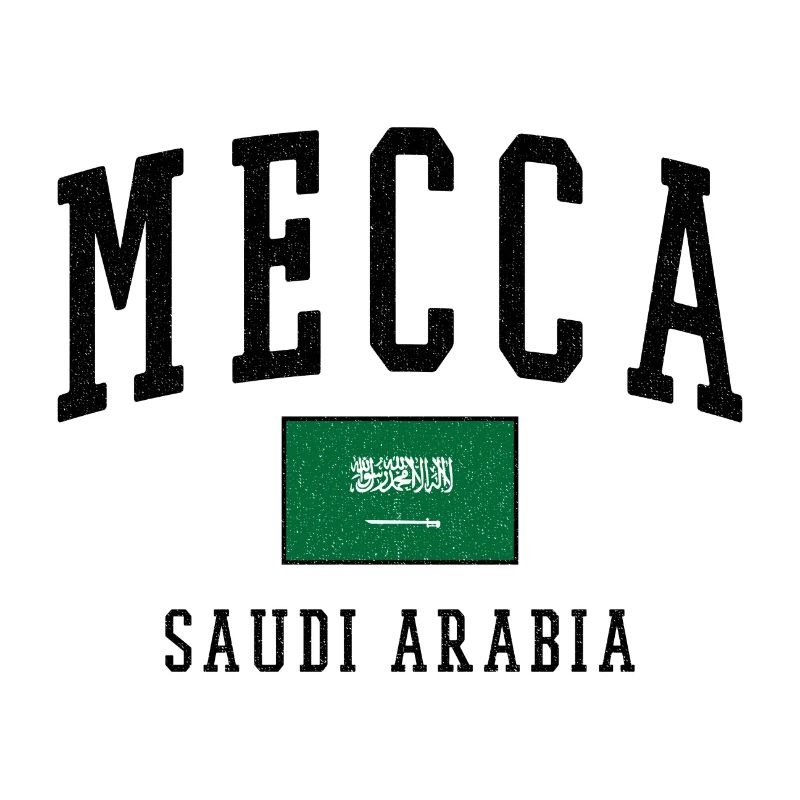 Mecque, Arabie Saoudite : Conception du drapeau