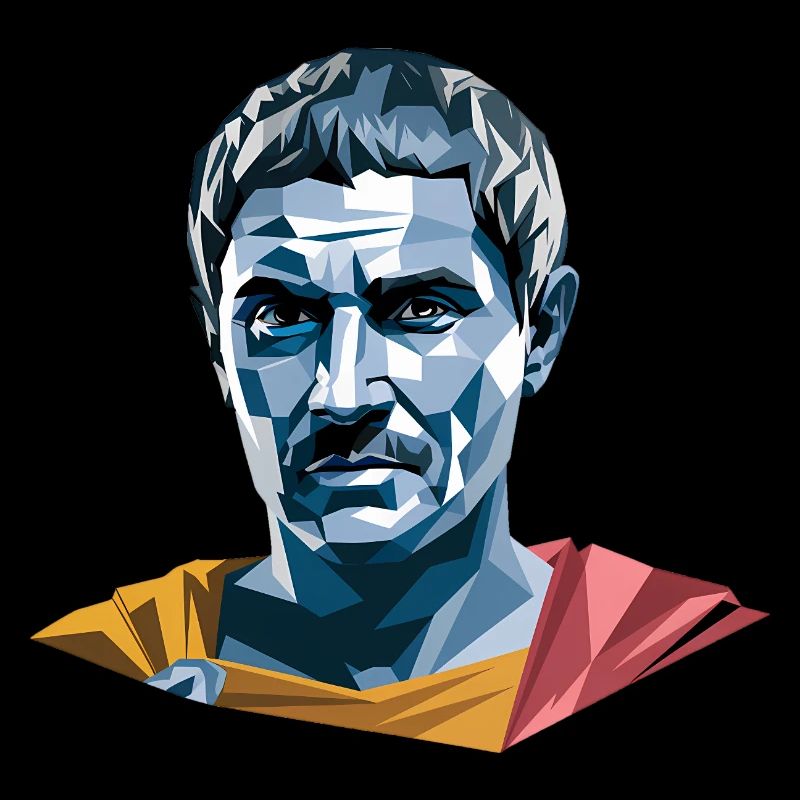 Caesar - Logo de l’histoire cool