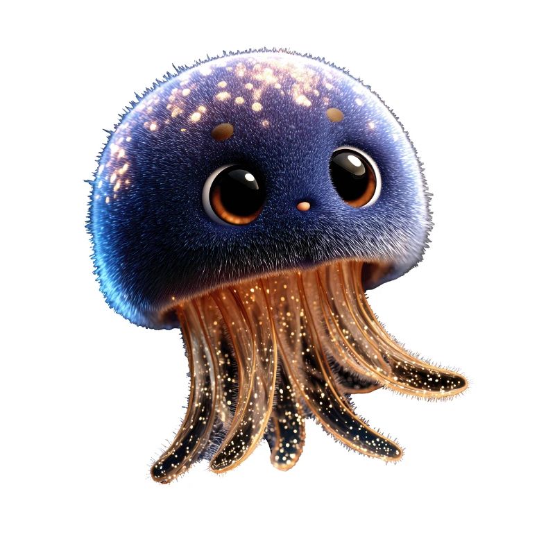 Méduse Méduse de feu Méduse Méduse mignonne