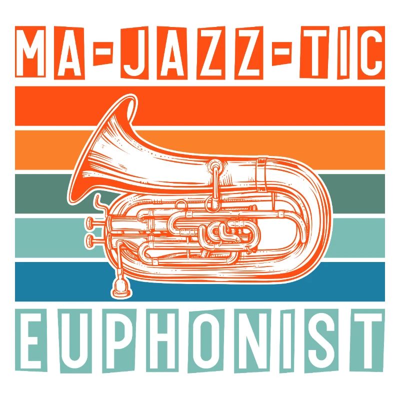 Euphonium Ma-Jazz-Tic Euphonist Baritone Marching