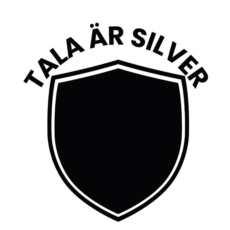 Silver Shield with Year Theme