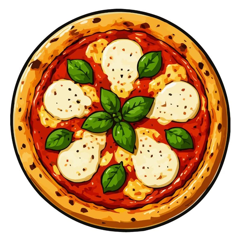 Basil Pizza Comic