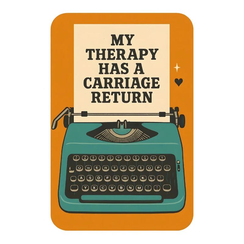 Therapy with carriage return | Writing
