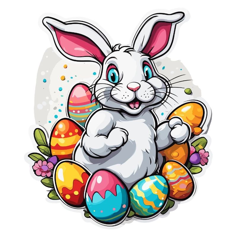 Easter Bunny / Easter / Eggs / Holidays / Easter