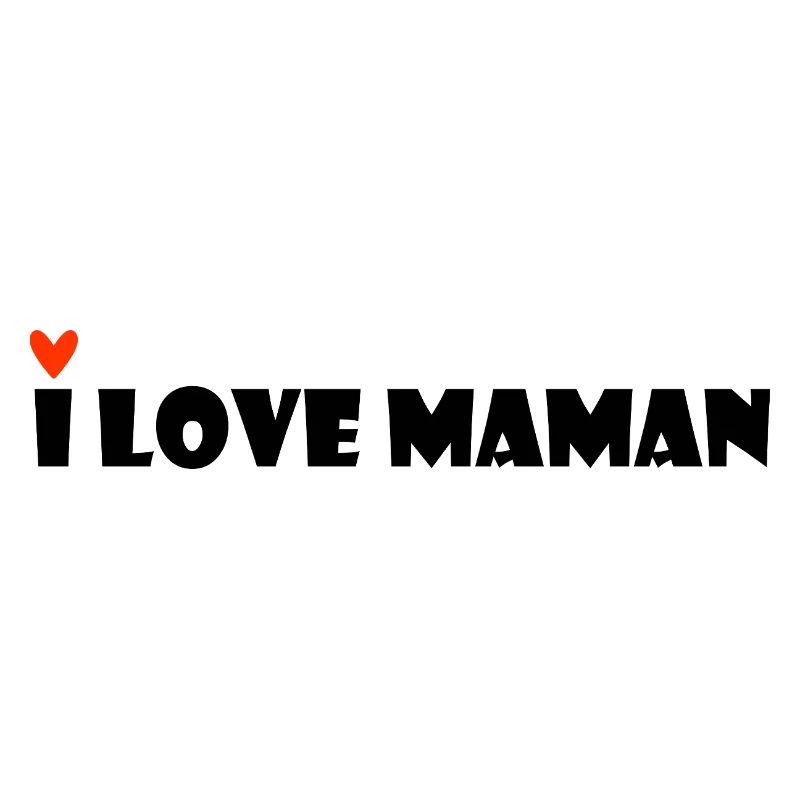 ICH LIEBE MAMA. MAMA LIEBTE ES. MAMA. MUTTERTAG.