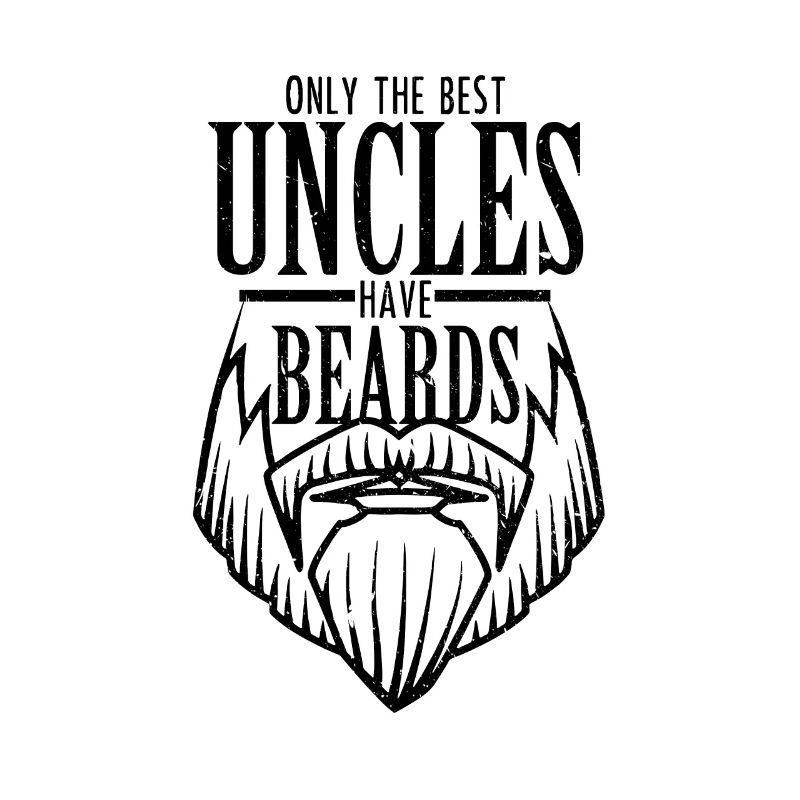 Uncle with a beard
