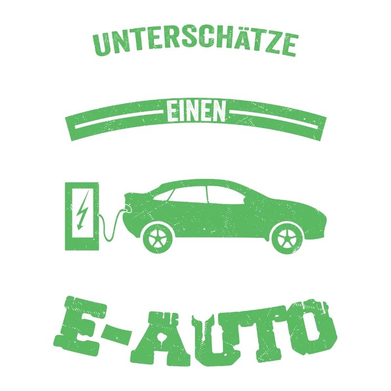 Unterschätze Niemals Einen Alten Mann Mit Einem E-