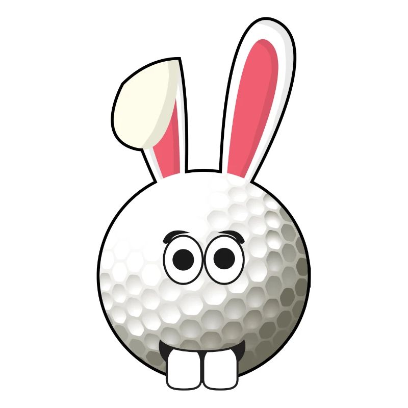 Golf Golf Easter Bunny Easter Gift Bunny