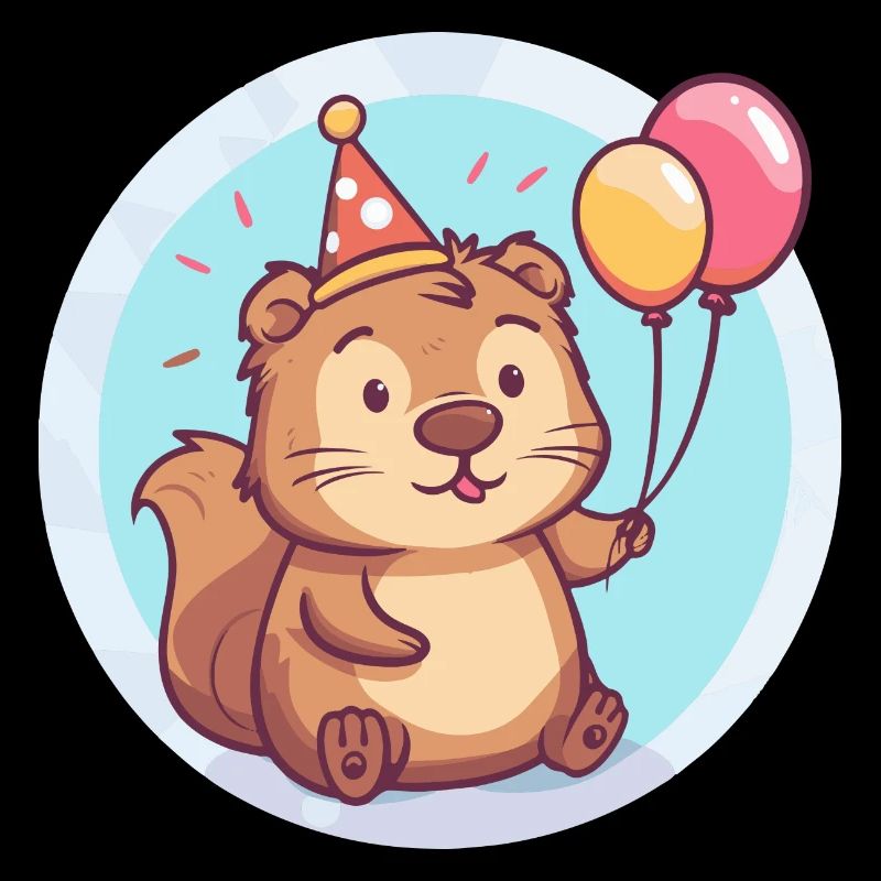 Biber Geburtstag Comic