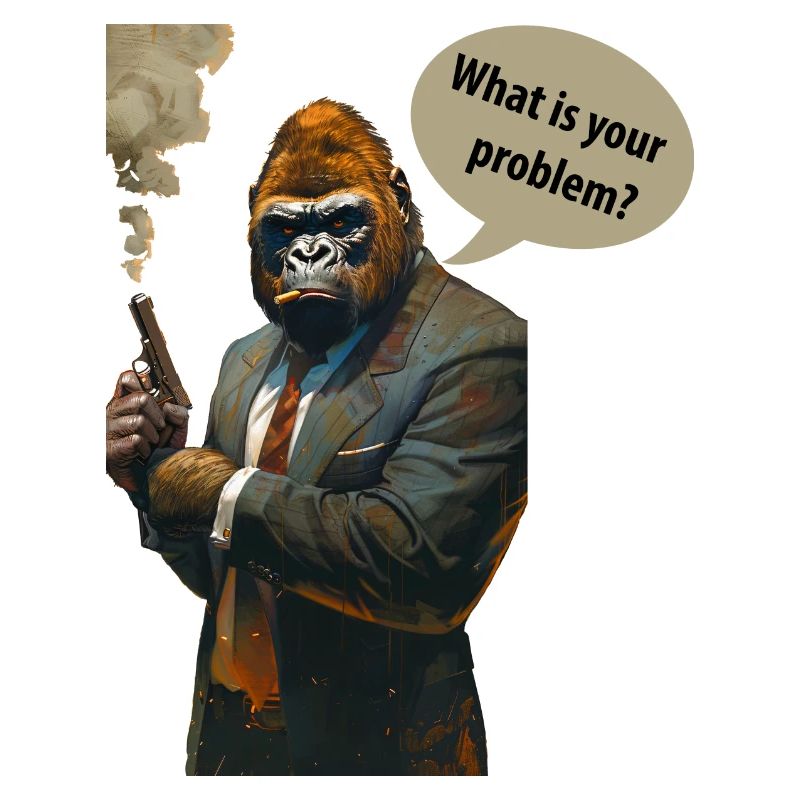 Grumpy Gorilla