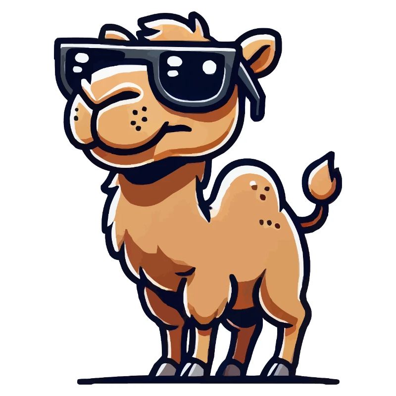 kamel comic sonnenbrille