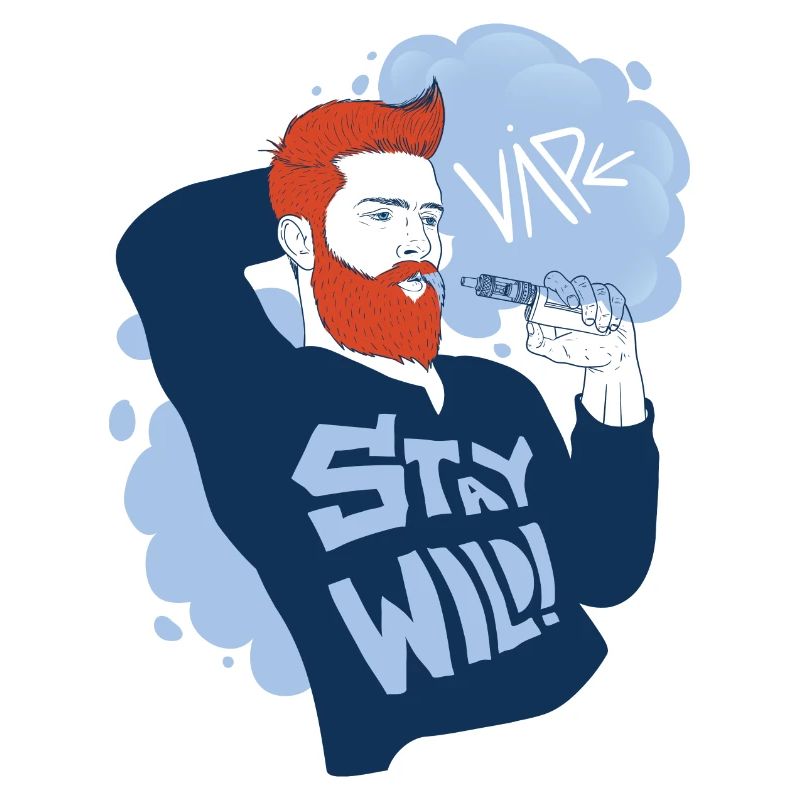 Vaperguy with wild lifestyle